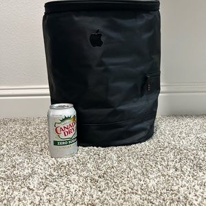 Apple branded backpack cooler